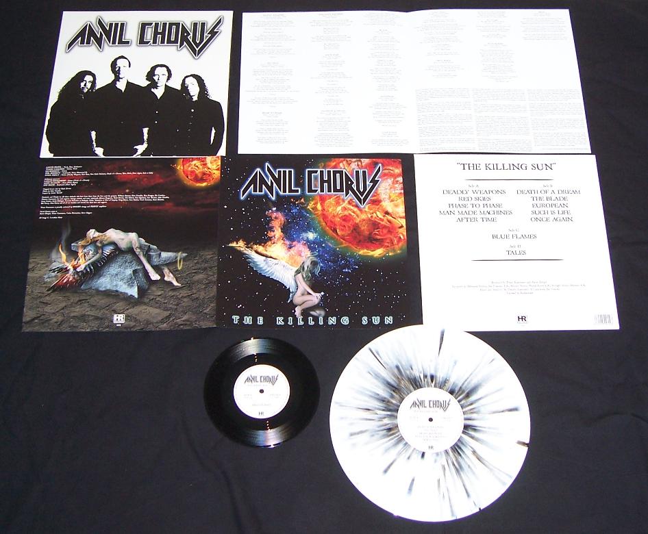 ANVIL CHORUS - The Killing Sun  LP + 7
