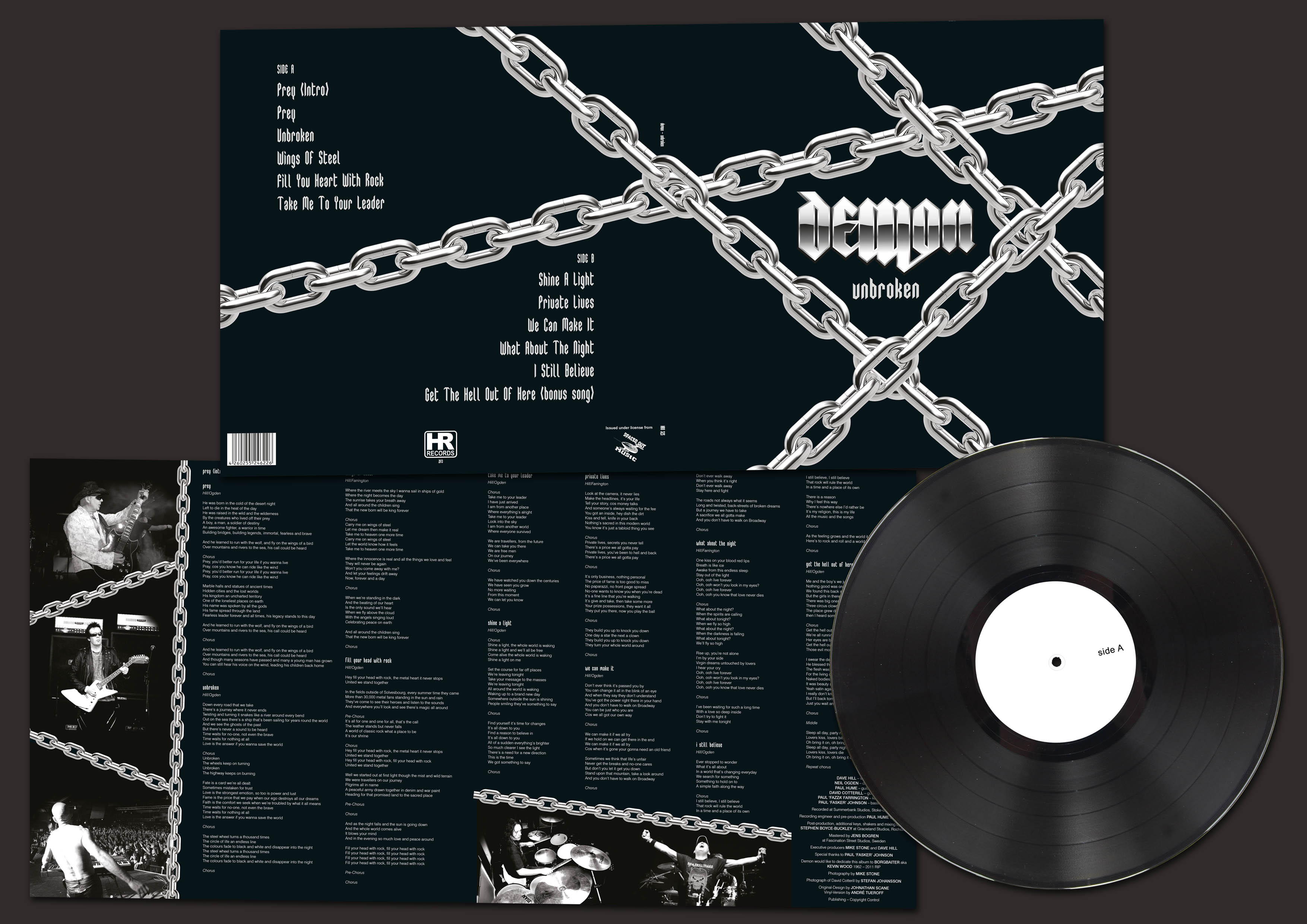 DEMON - Unbroken  LP