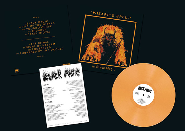 BLACK MAGIC - Wizard's Spell  LP