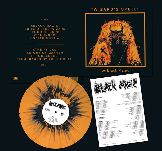 BLACK MAGIC - Wizard's Spell  LP