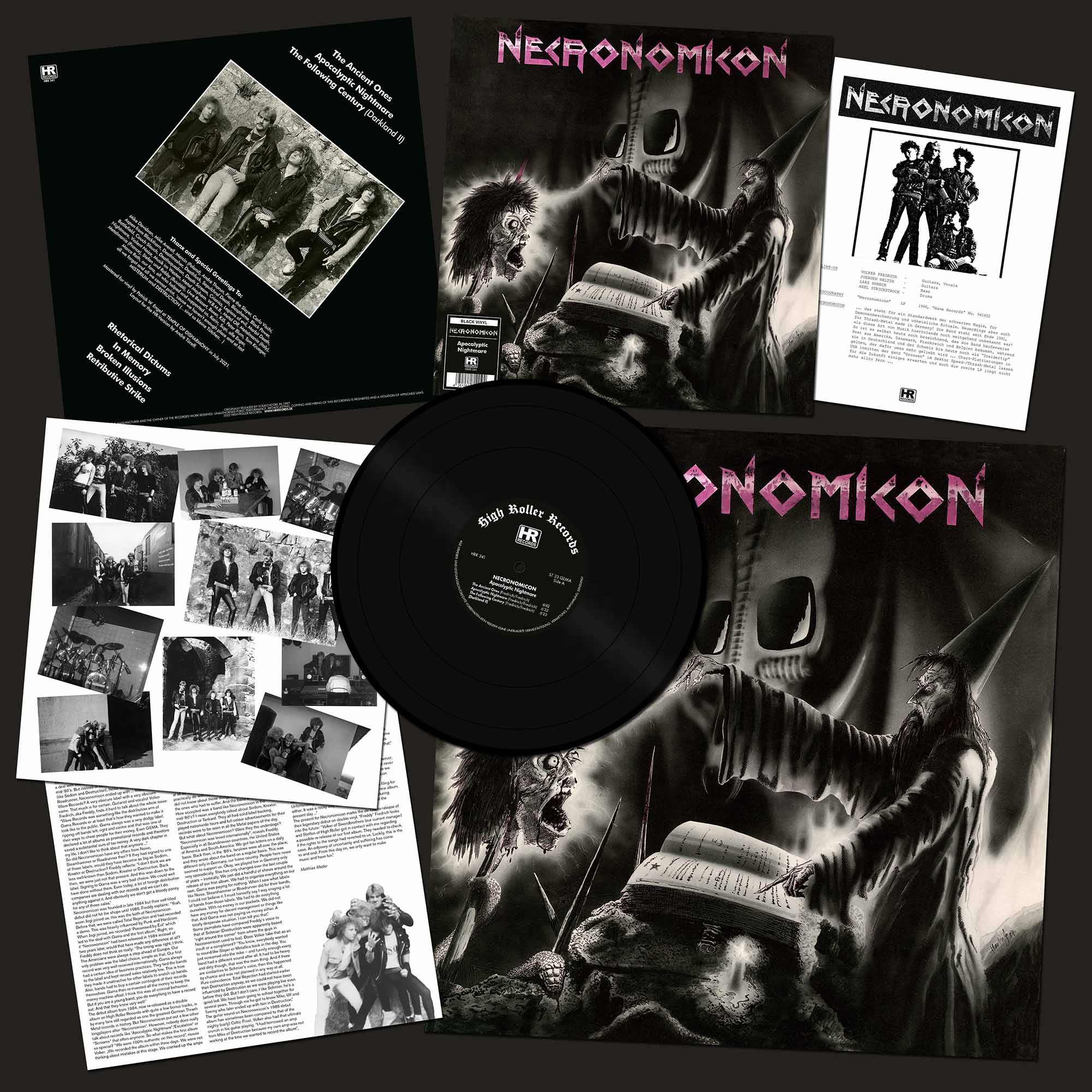 NECRONOMICON - Apocalyptic Nightmare  LP