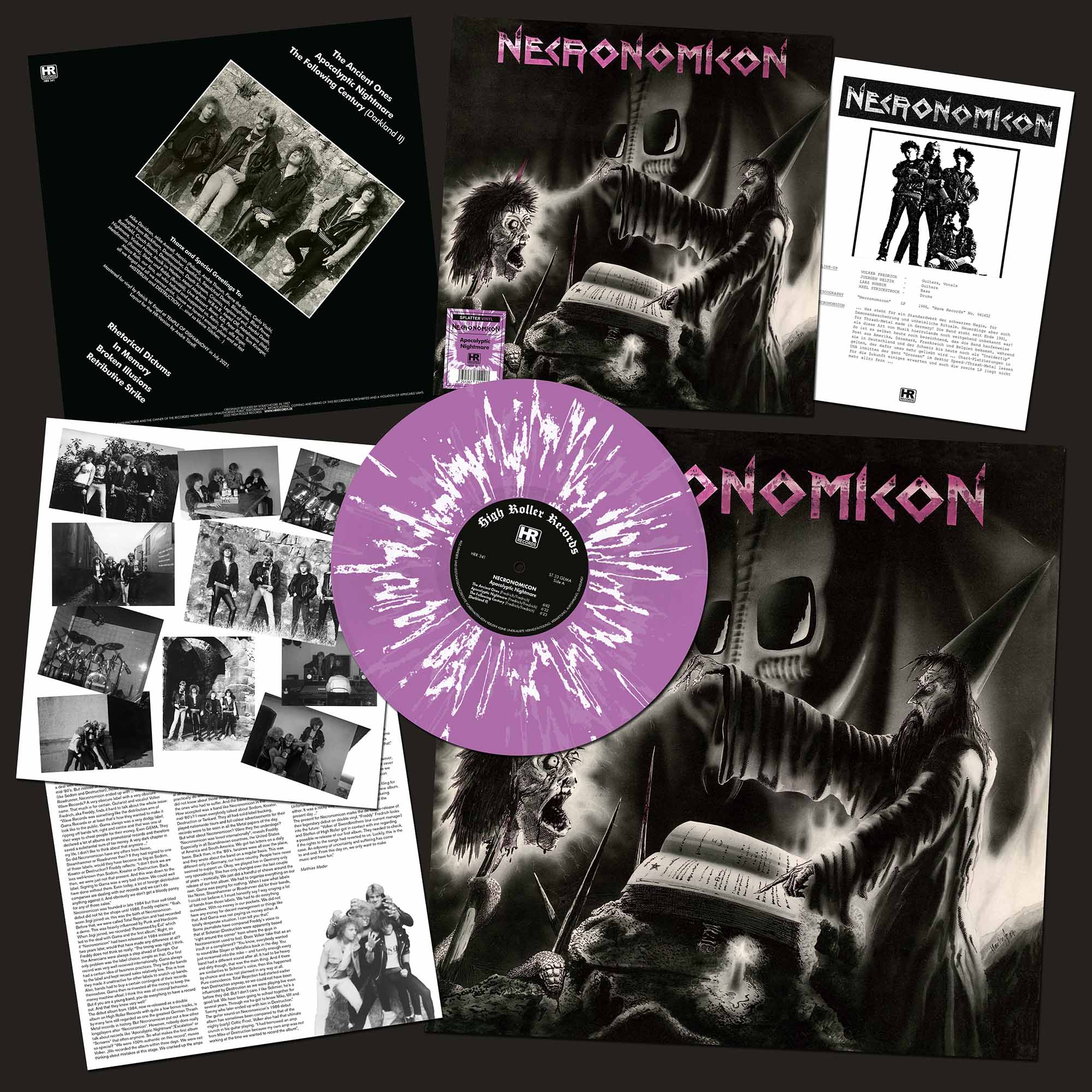NECRONOMICON - Apocalyptic Nightmare  LP