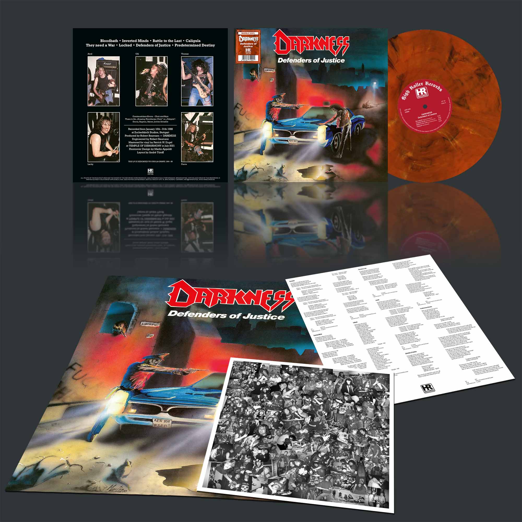 DARKNESS - Defenders of Justice  LP
