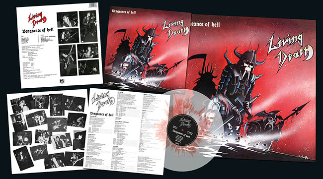 LIVING DEATH - Vengeance of Hell  LP