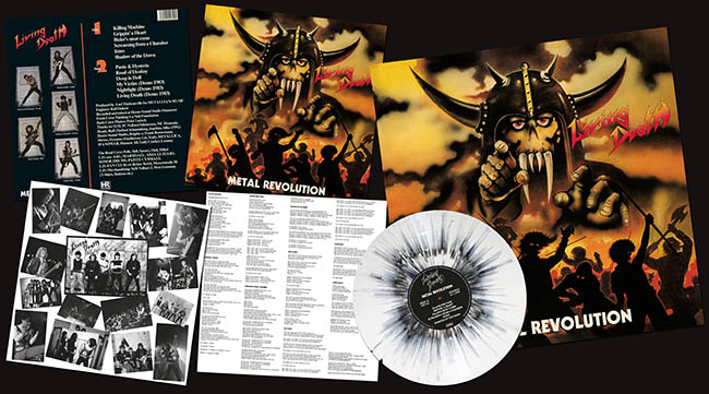 LIVING DEATH - Metal Revolution  LP