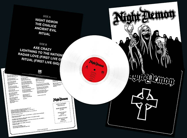 NIGHT DEMON - s/t  LP  (expanded EP)