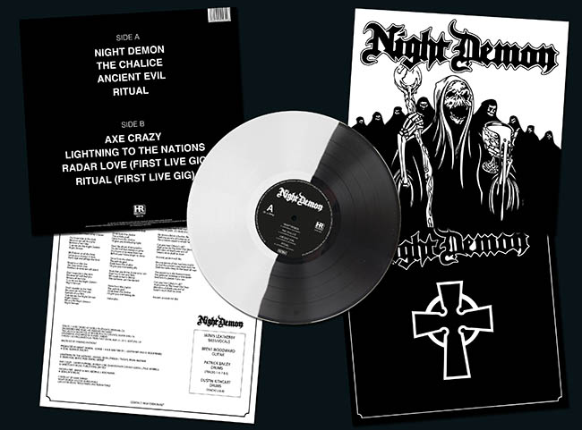 NIGHT DEMON - s/t  LP  (expanded EP)