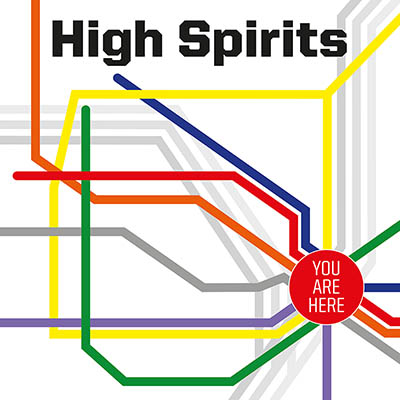 HIGH SPIRITS - You Are Here  LP