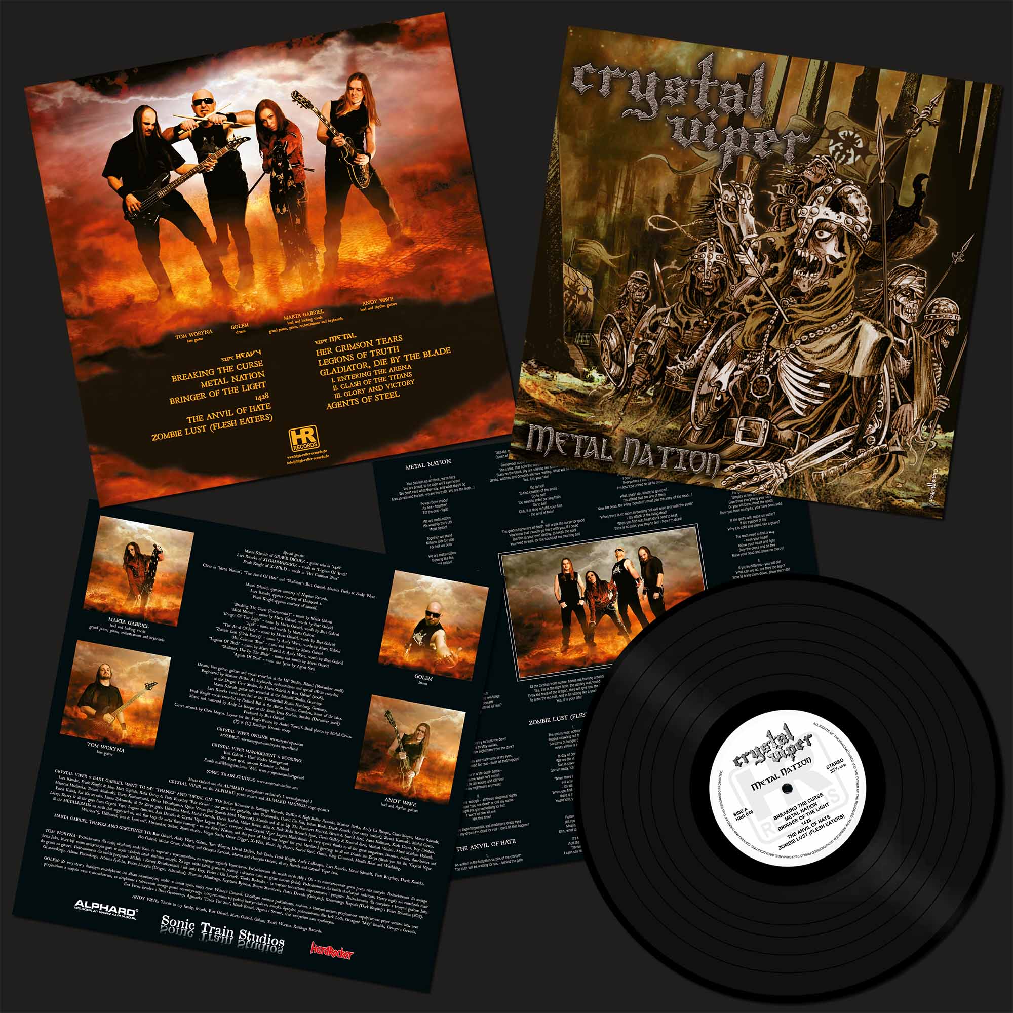CRYSTAL VIPER - Metal Nation LP