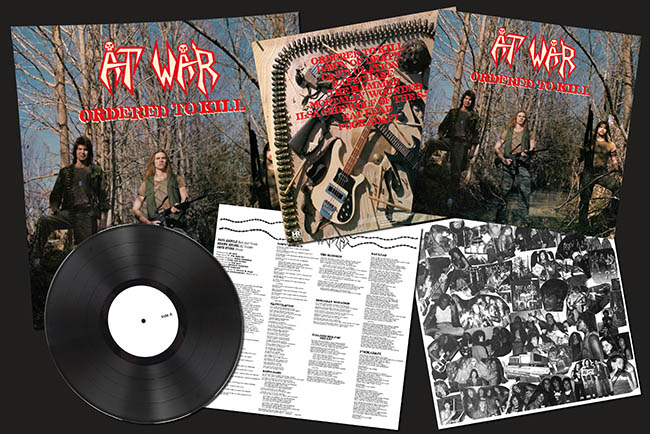 AT WAR - Ordered to Kill  LP
