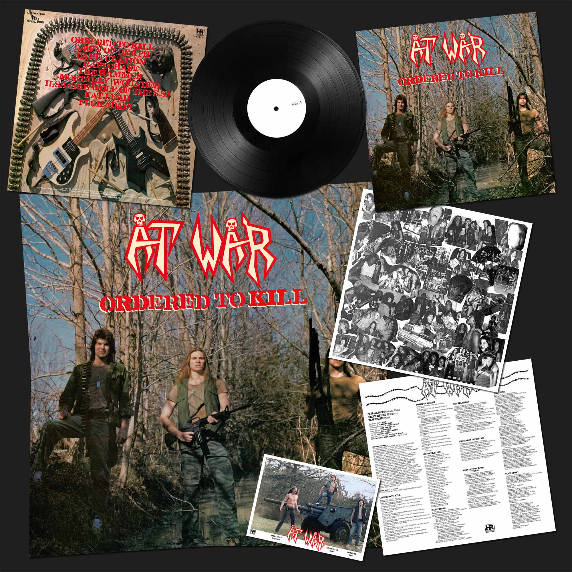 AT WAR - Ordered to Kill  LP