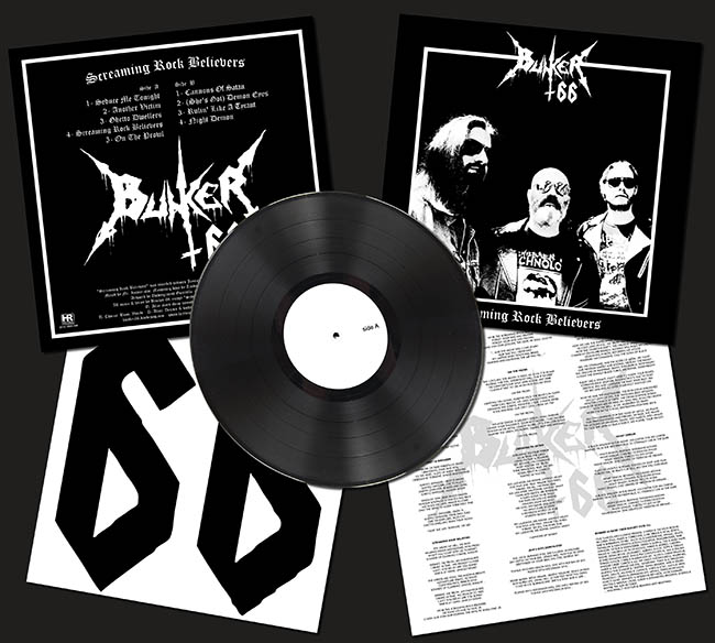 BUNKER 66 - Screaming Rock Believers  LP