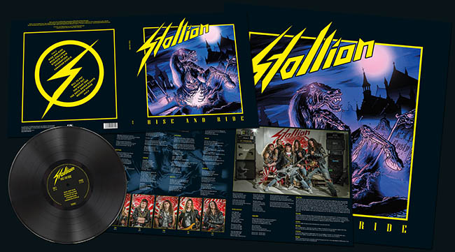 STALLION - Rise and Ride  LP