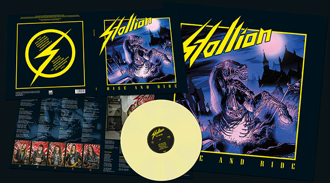 STALLION - Rise and Ride  LP