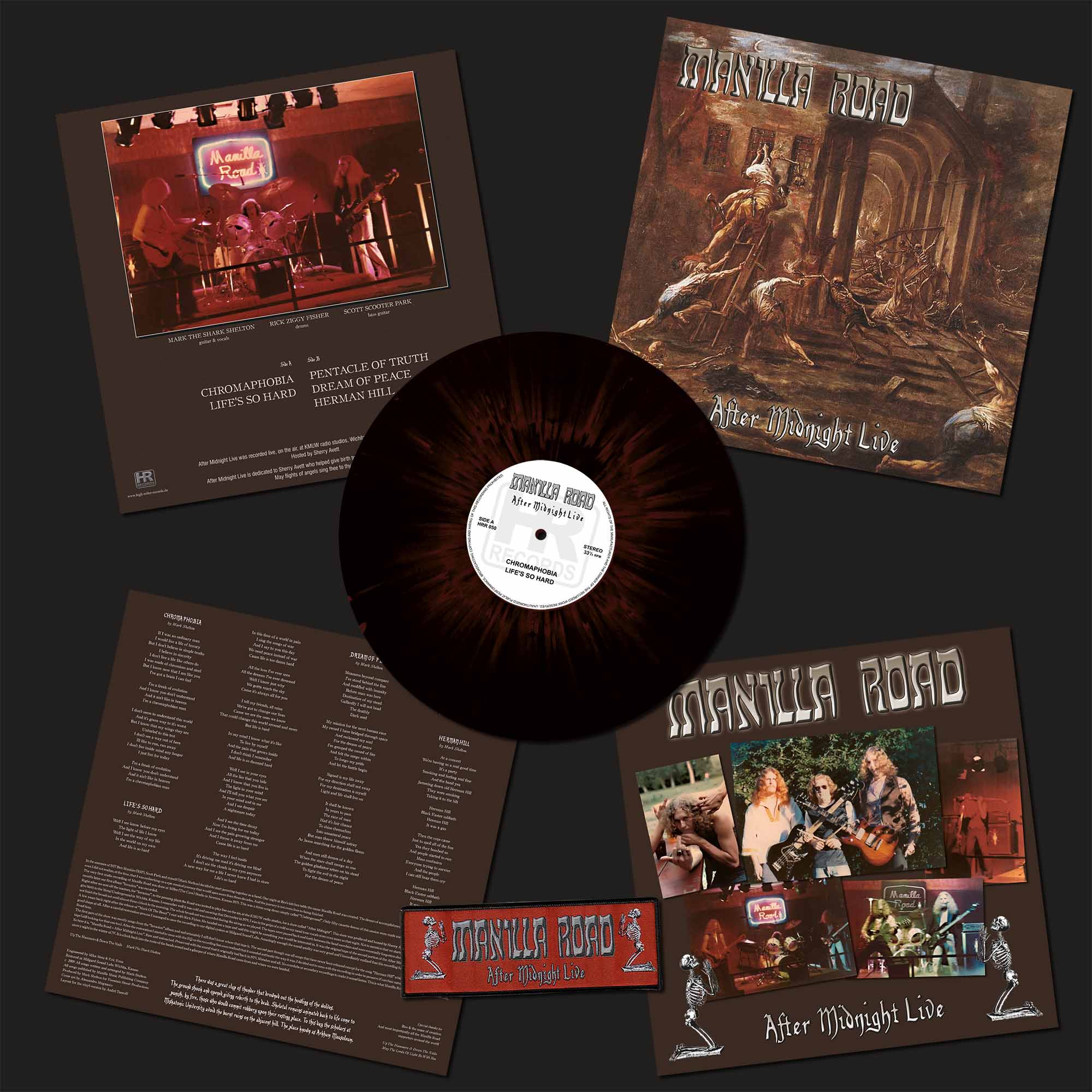 MANILLA ROAD - After Midnight Live LP