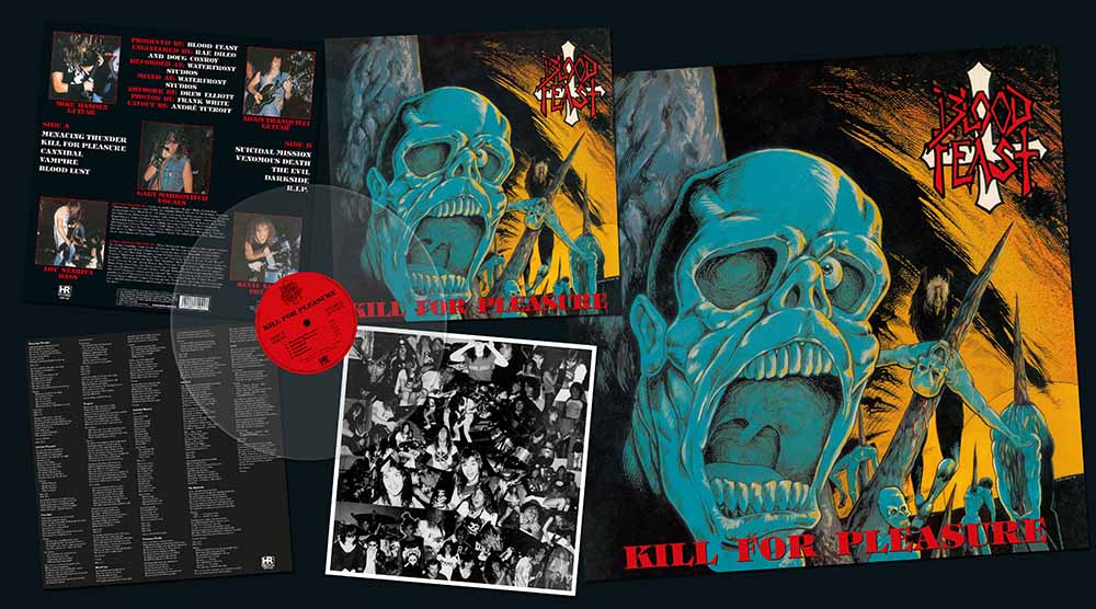 BLOOD FEAST - Kill for Pleasure  LP