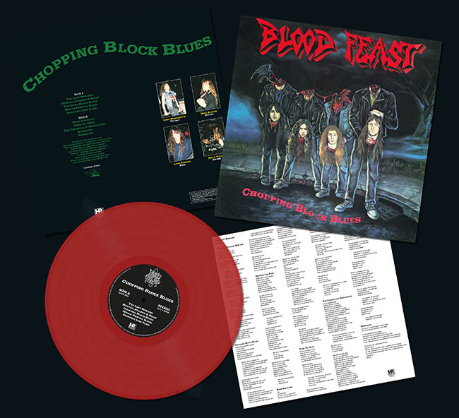 BLOOD FEAST - Chopping Block Blues  LP