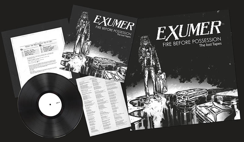 EXUMER - Fire Before Possession: The Lost Tapes  LP