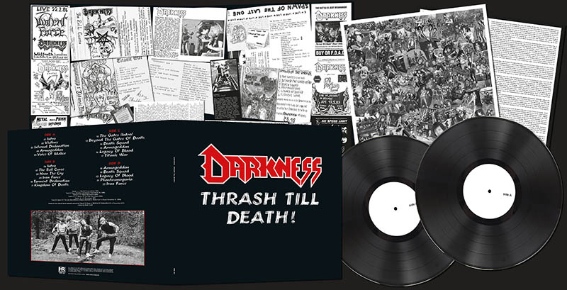 DARKNESS - Thrash till Death!  DLP