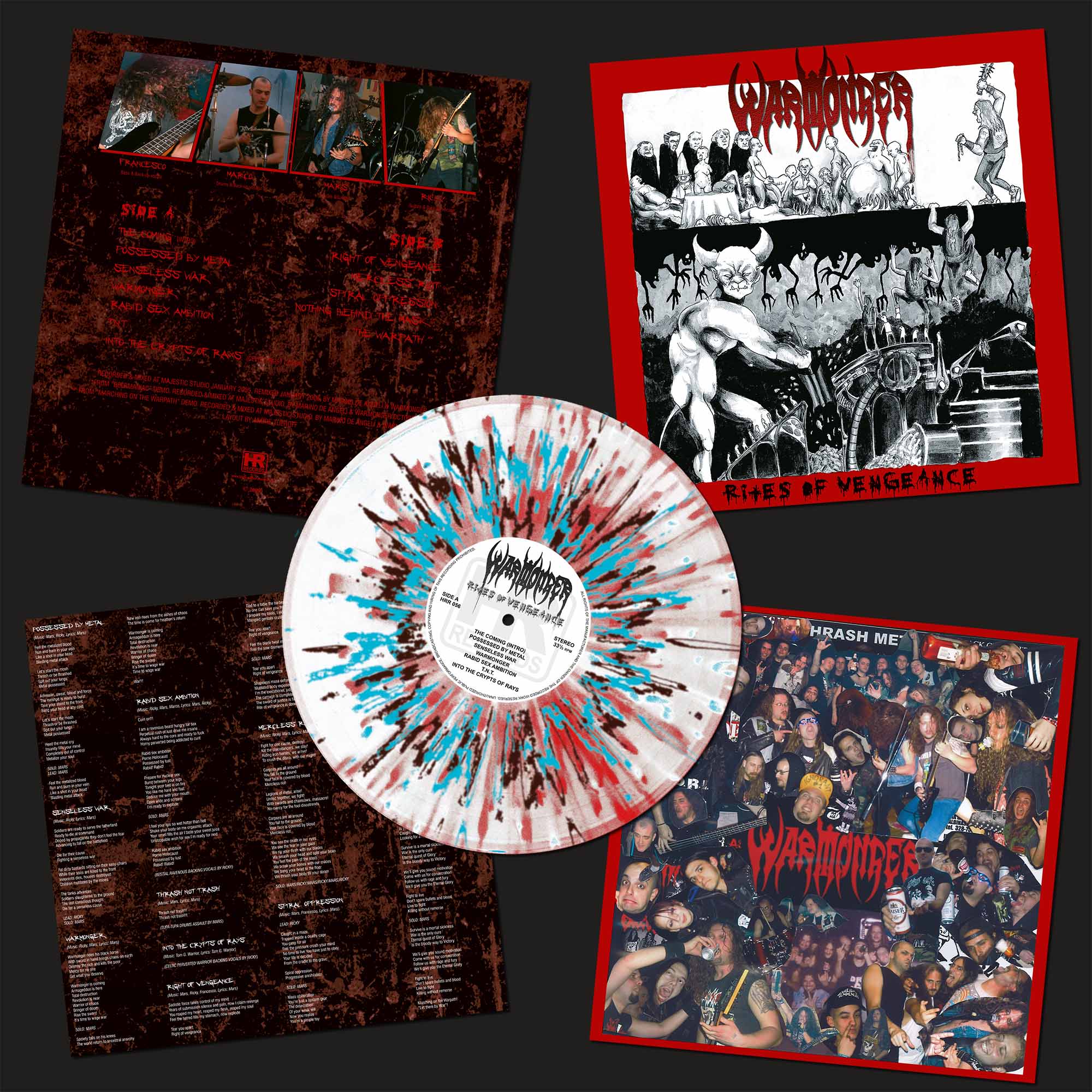 WARMONGER - Rites Of Vengeance LP