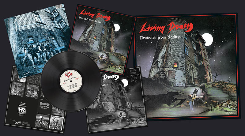 LIVING DEATH - Protected from Reality  LP