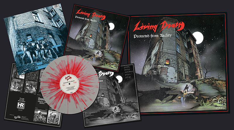 LIVING DEATH - Protected from Reality  LP