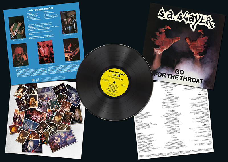S.A. SLAYER - Go for the Throat  LP