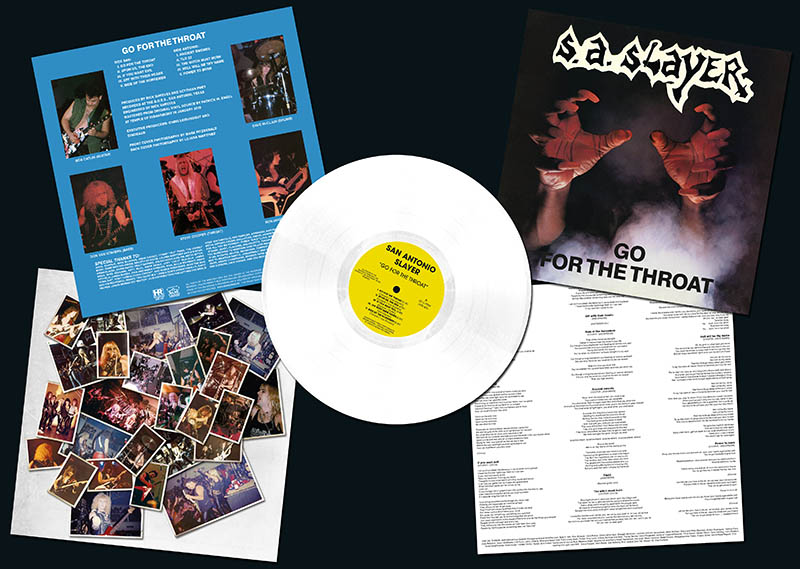 S.A. SLAYER - Go for the Throat  LP