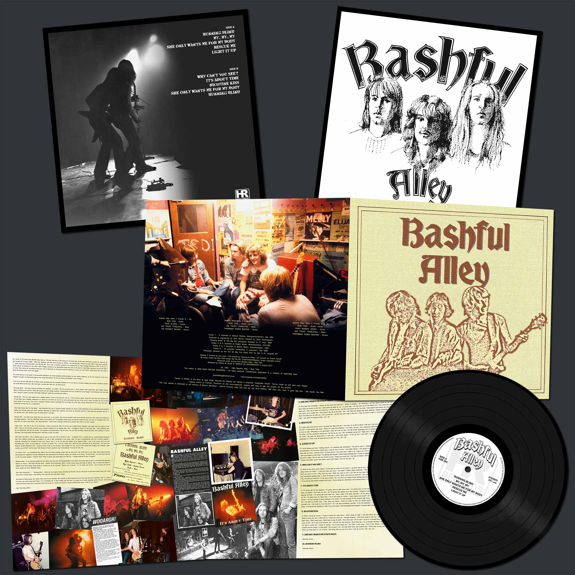 BASHFUL ALLEY - It`s About Time LP