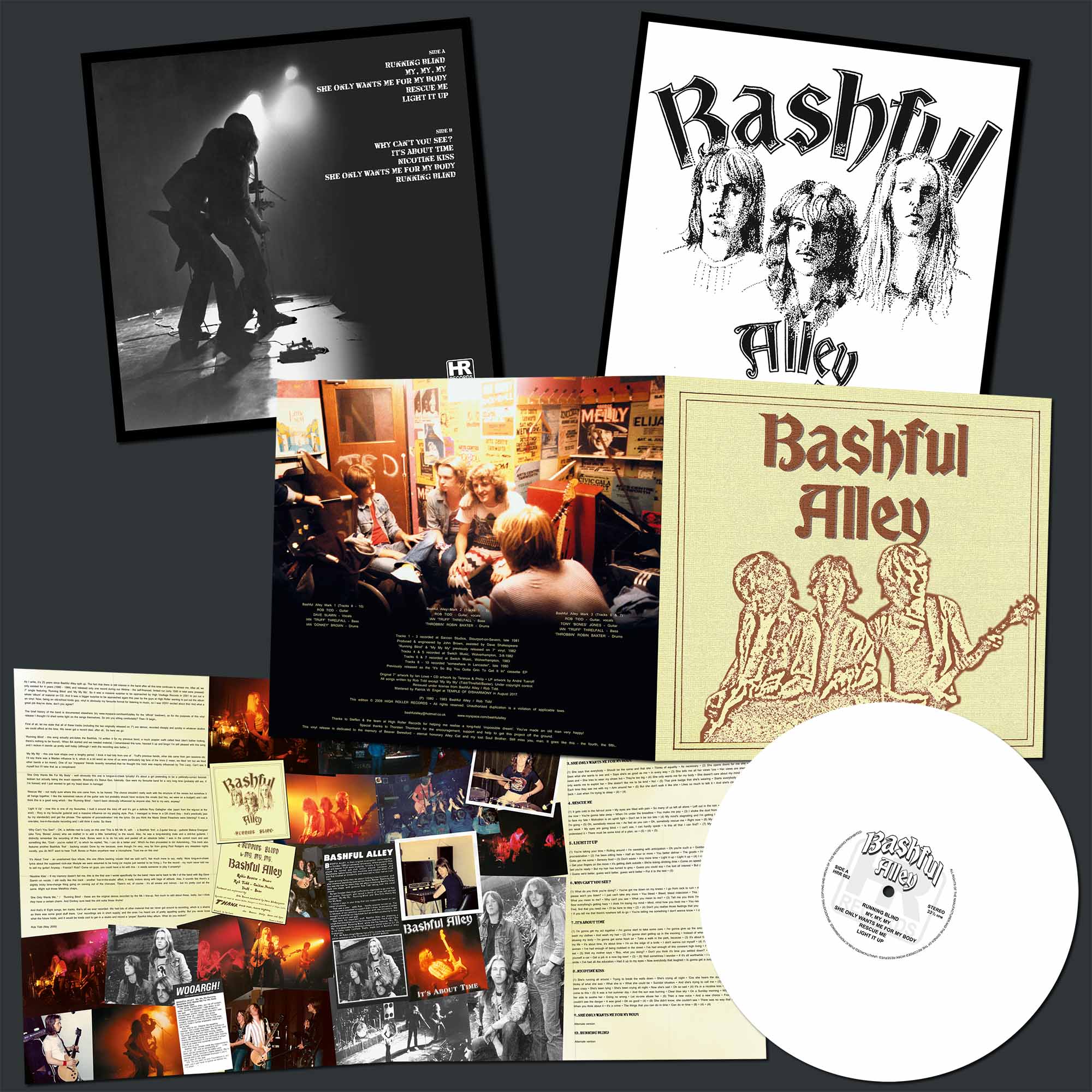 BASHFUL ALLEY - It`s About Time LP