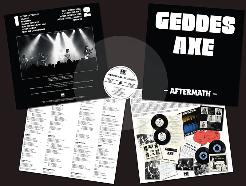GEDDES AXE - Aftermath  LP