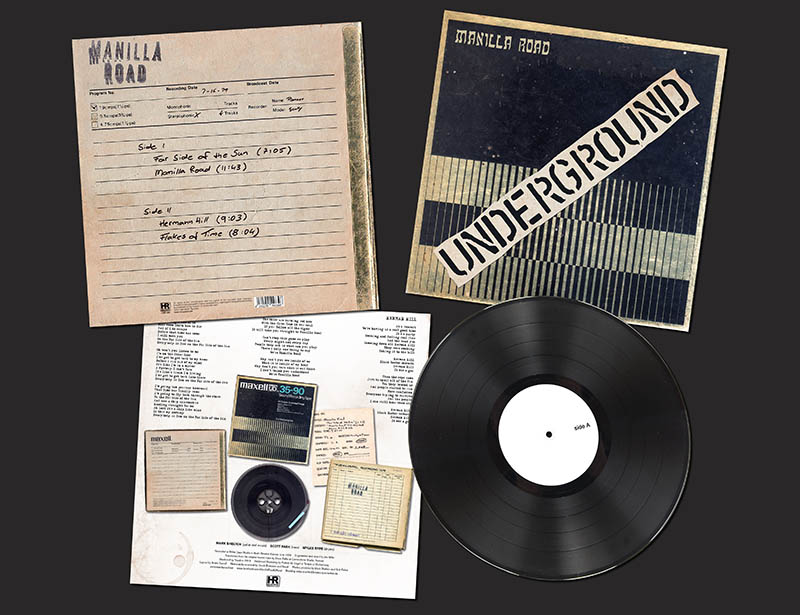 MANILLA ROAD - Underground  LP