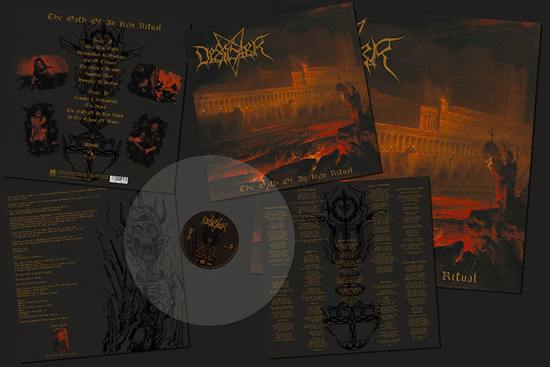 DESASTER - The Oath of an Iron Ritual  LP