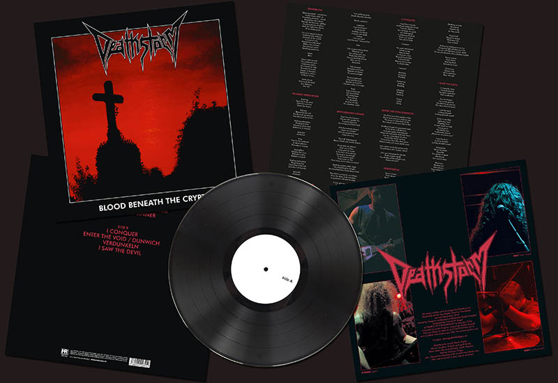 DEATHSTORM - Blood Beneath the Crypts  LP