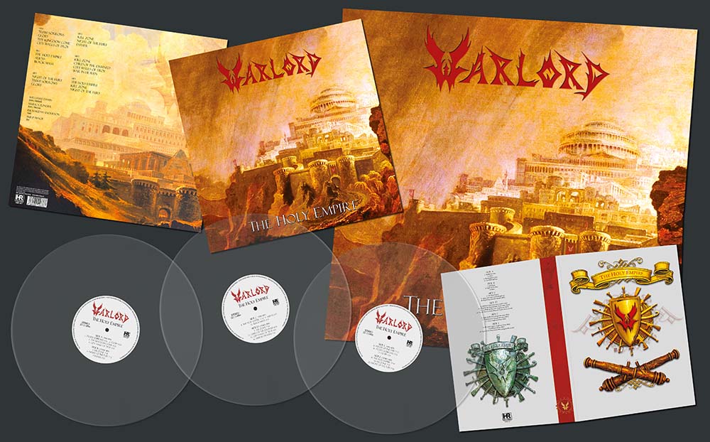 WARLORD - The Holy Empire  3LP
