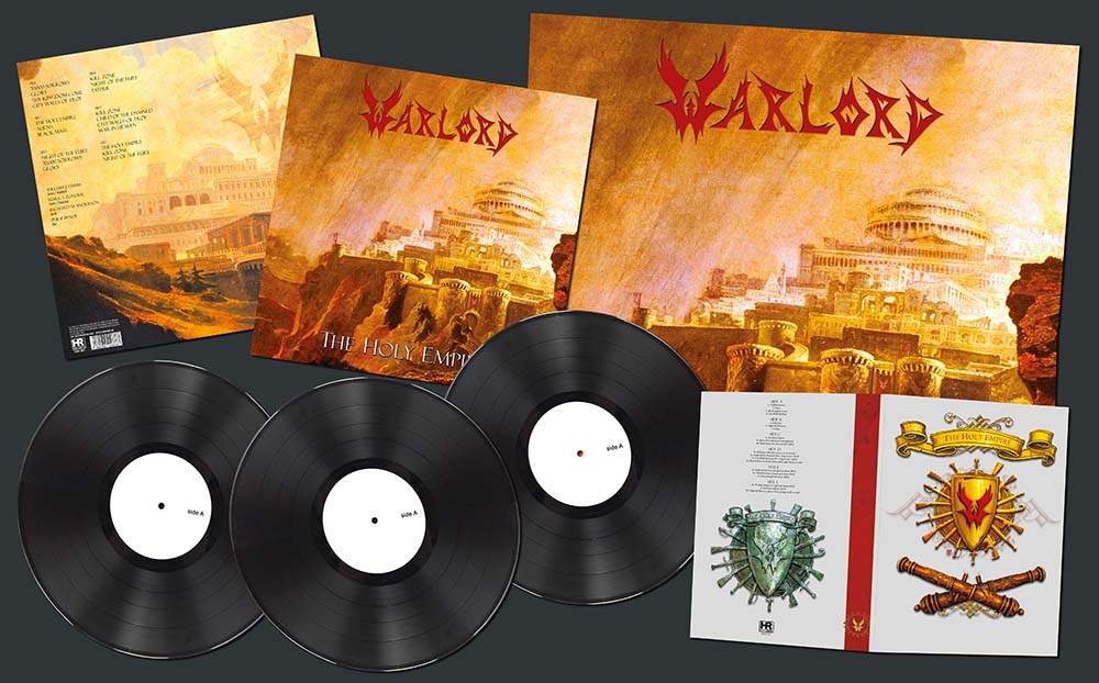 WARLORD - The Holy Empire  3LP
