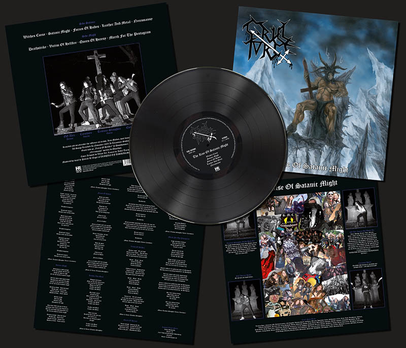 CRUEL FORCE - The Rise of Satanic Might  LP