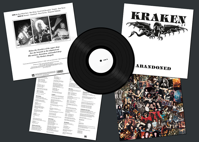 KRAKEN - Abandoned  LP