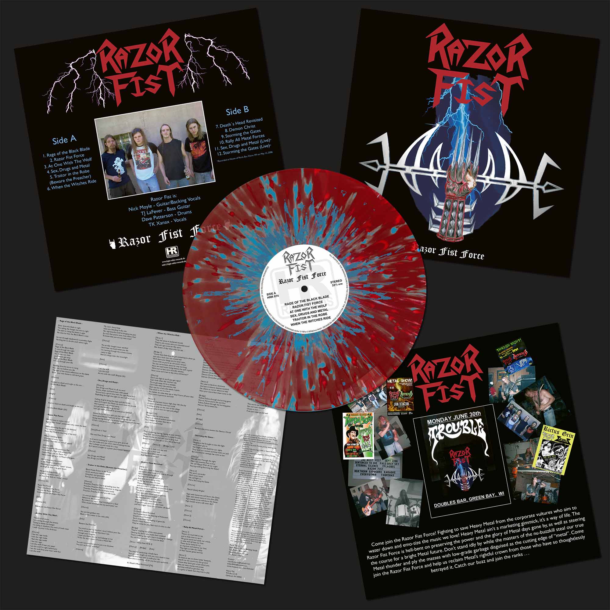 RAZOR FIST - Razor Fist Force LP