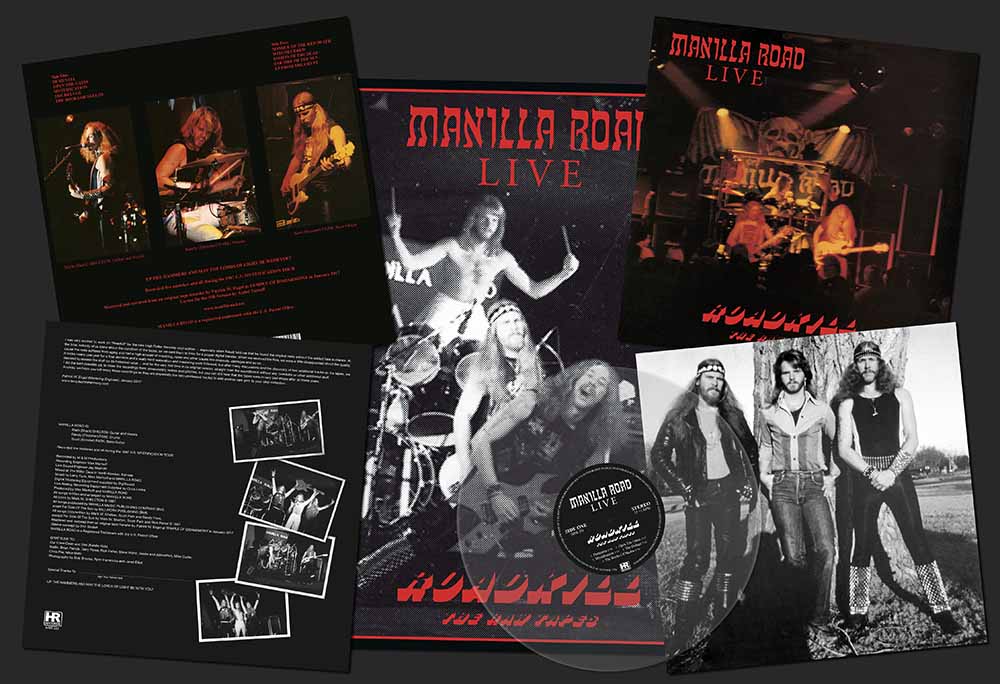 MANILLA ROAD - Roadkill - The Raw Tapes  LP