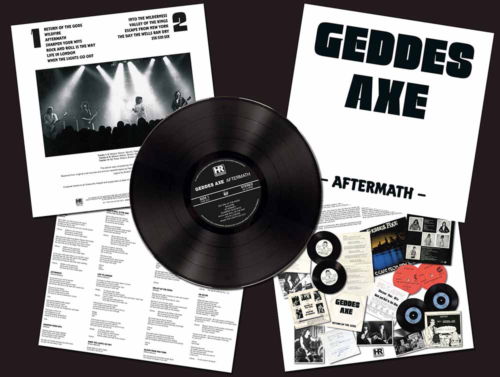 GEDDES AXE - Aftermath  LP  2ND PRESSING