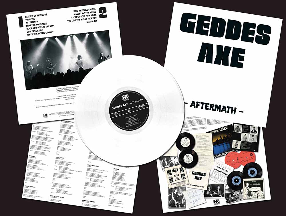 GEDDES AXE - Aftermath  LP  2ND PRESSING