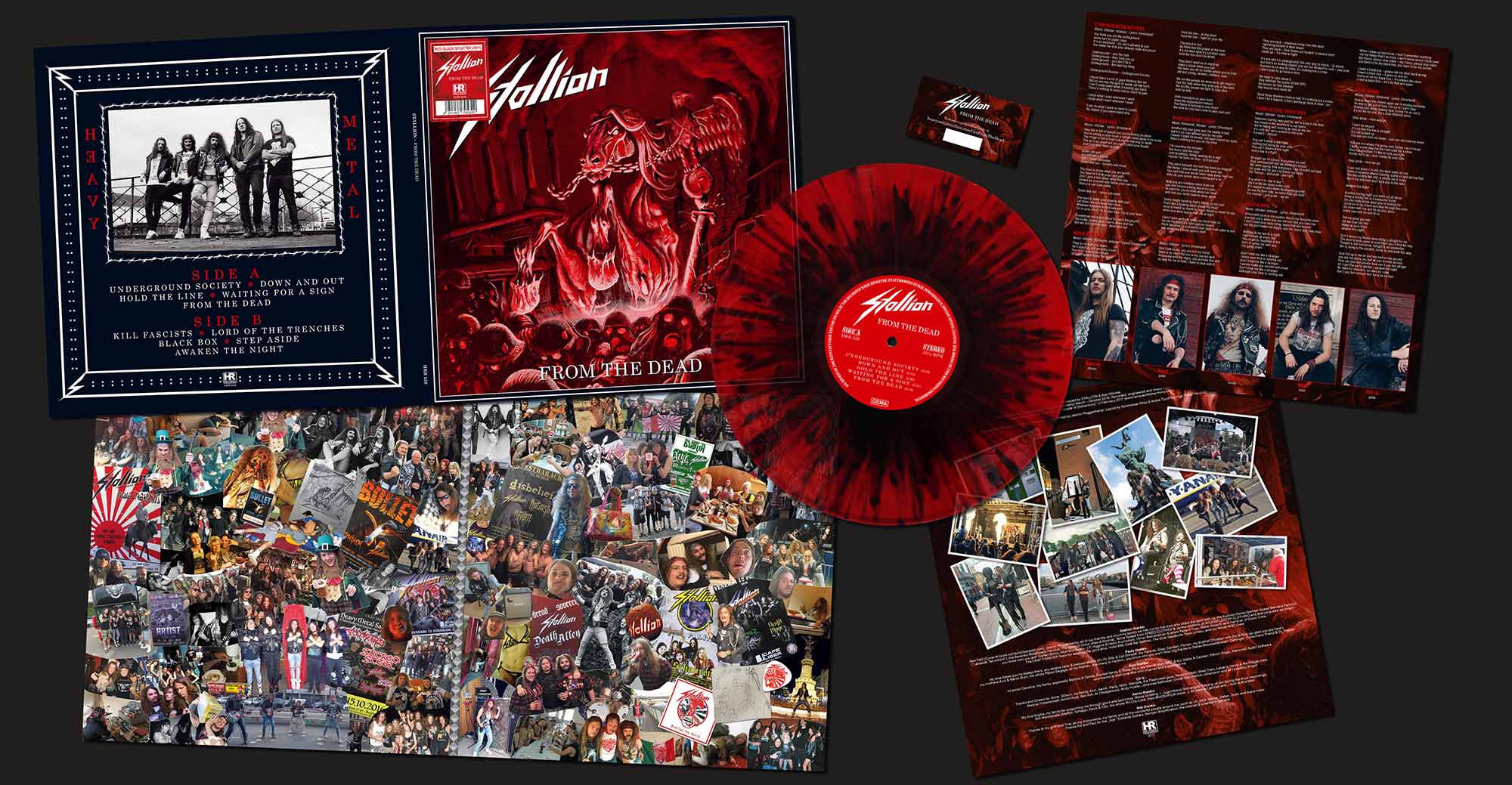 STALLION - From the Dead  LP