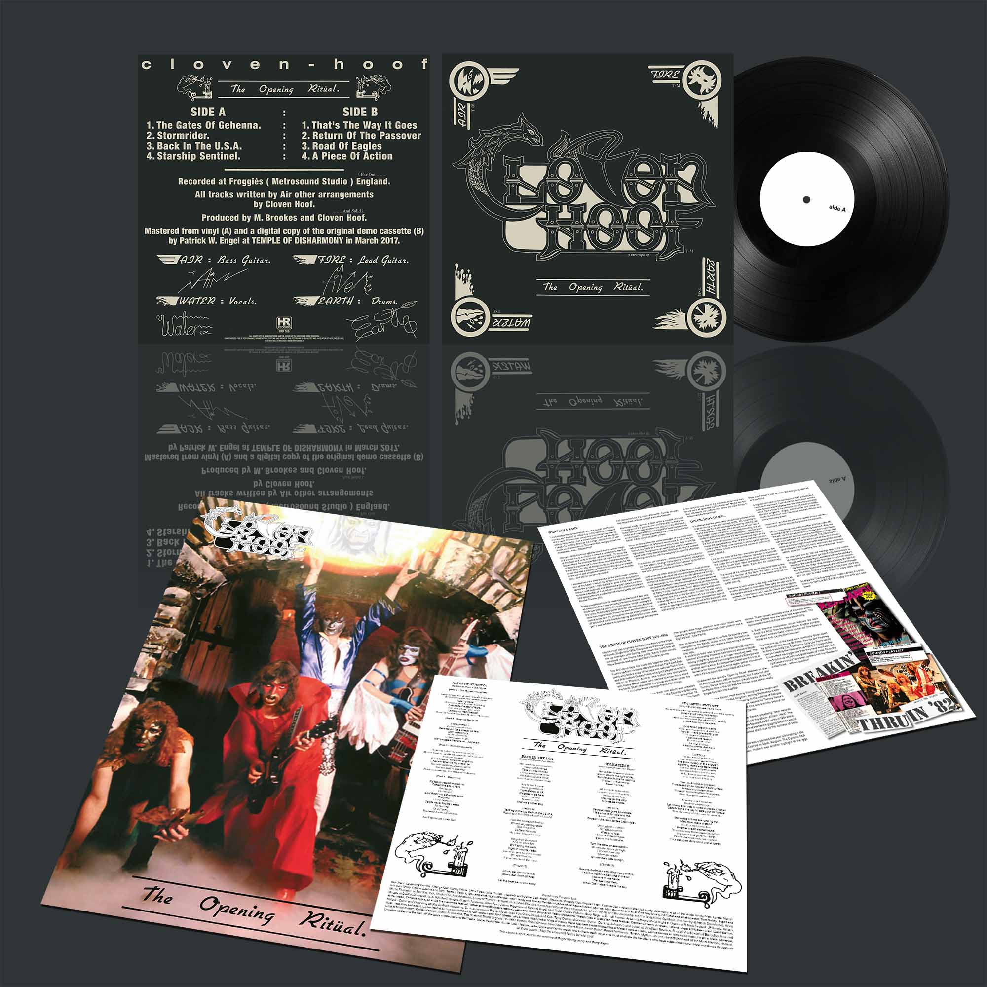 CLOVEN HOOF - The Opening Ritual  LP
