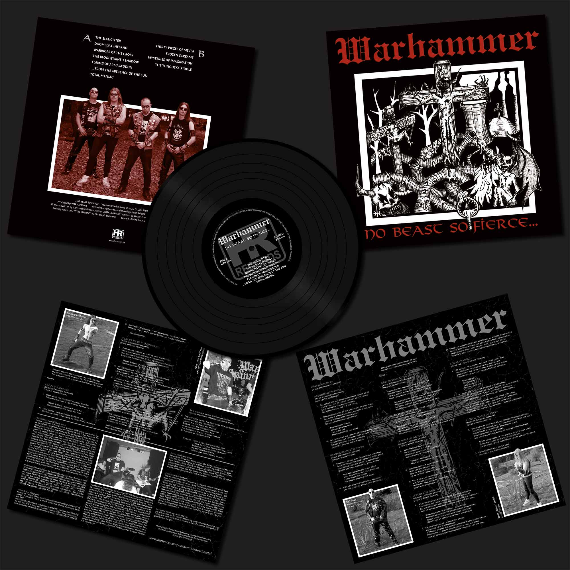 WARHAMMER - No Beast so Fierce...LP