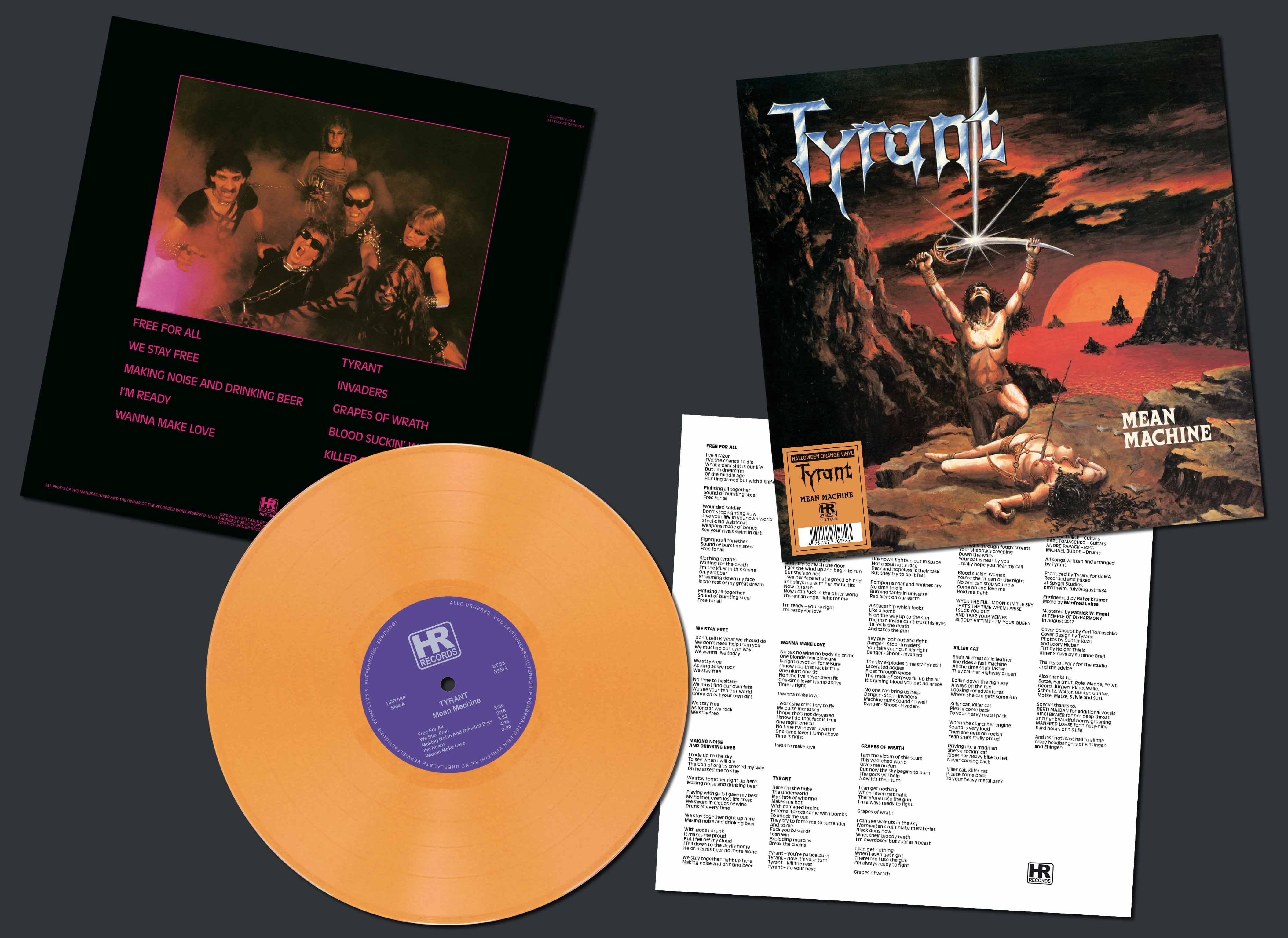 TYRANT - Mean Machine  LP