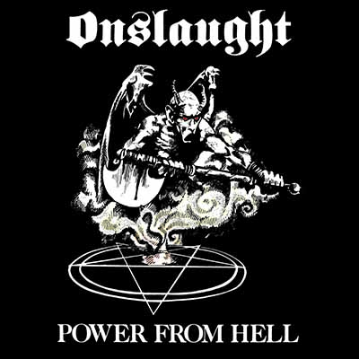 ONSLAUGHT - Power from Hell  LP 4TH PRESSING