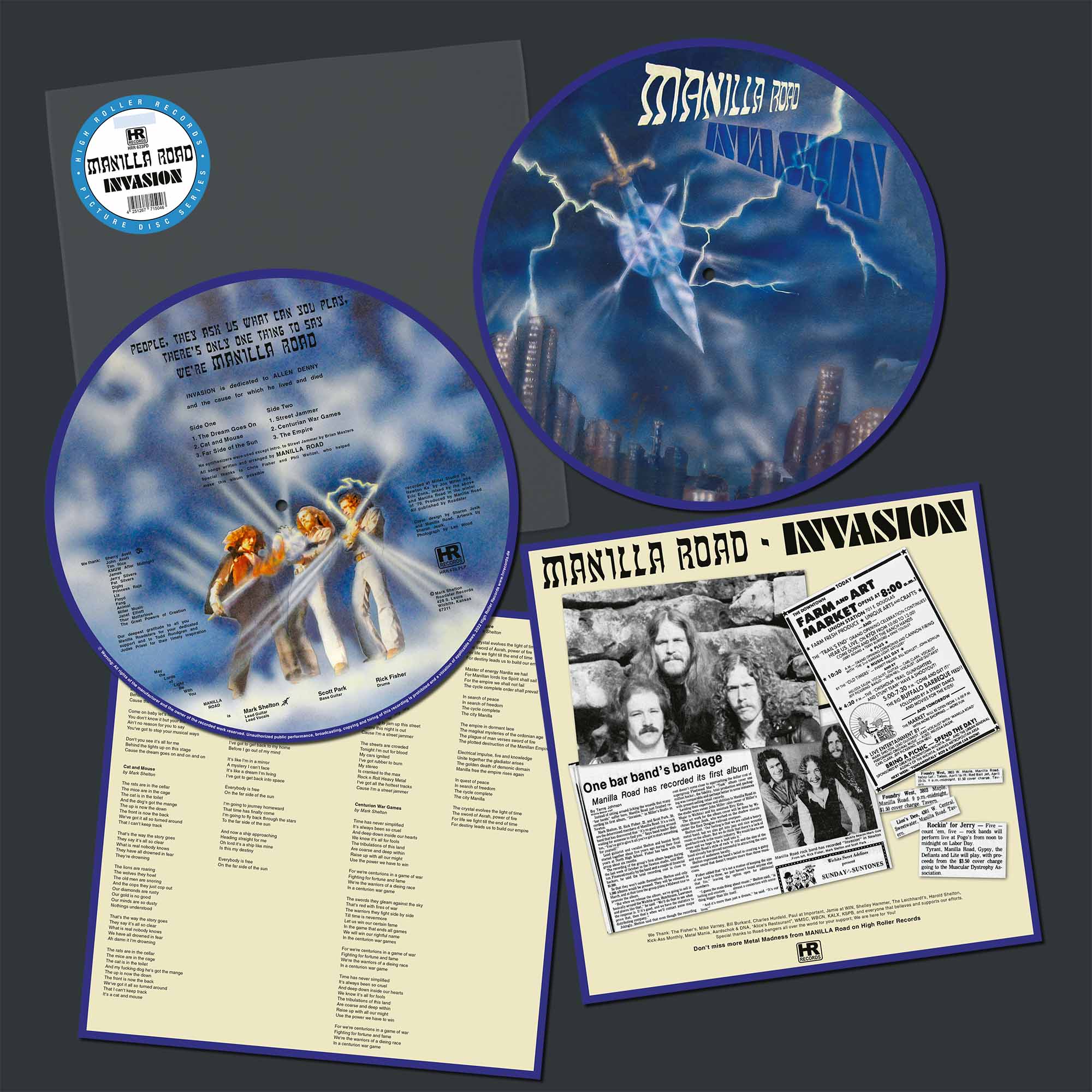 MANILLA ROAD - Invasion  LP