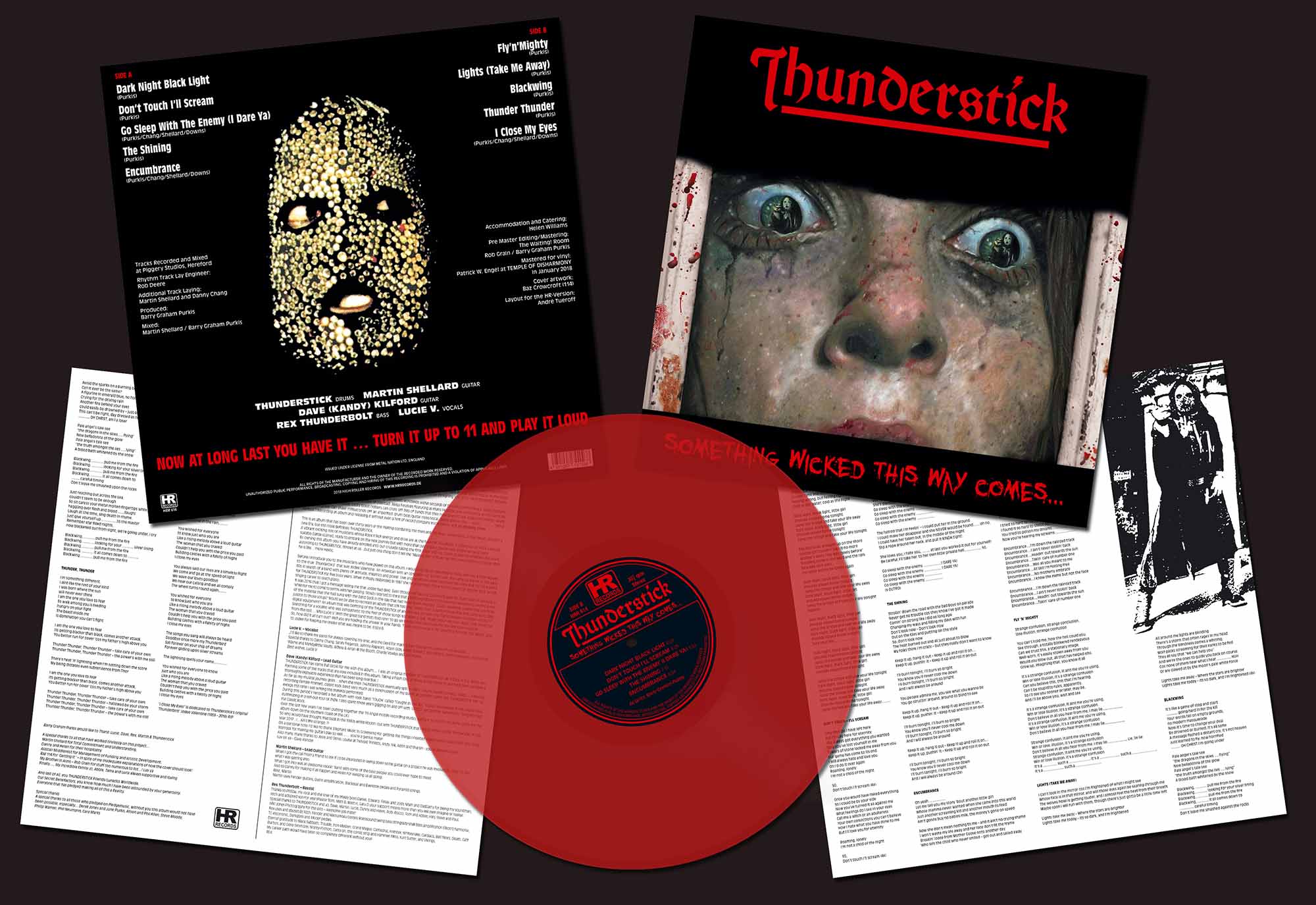 THUNDERSTICK - Something Wicked This Way Comes  LP