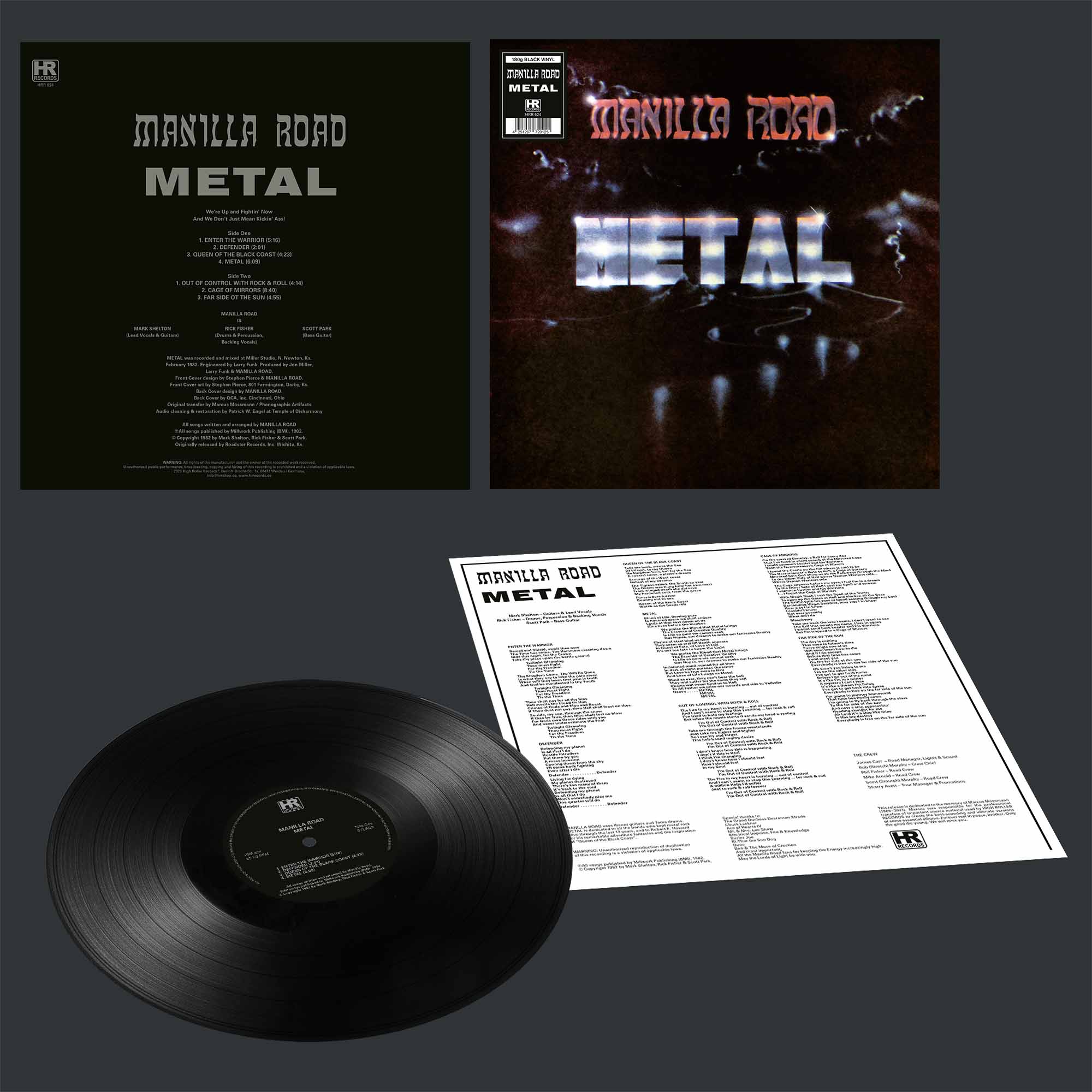 MANILLA ROAD - Metal  LP
